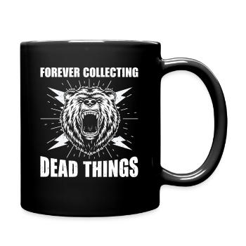 Taxidermy Hunting Trophy - Collect Dead Animals - Full Colour Mug - black - Right
