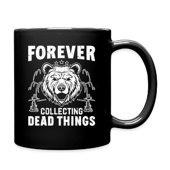 Taxidermy Hunting Trophy - Collect Dead Animals - Full Colour Mug - black - Right