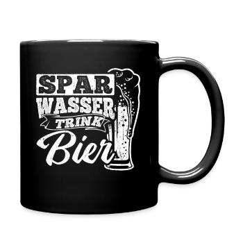Spar Eau Boire Bière Bière Bière Pong Alcool Alcool Spree Bi - Mug uni - noir - Droite
