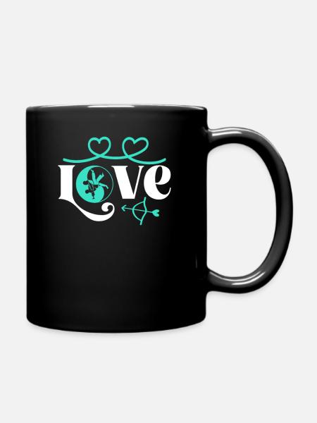 Judoka Taekwondo Karate Aikido Ju-Jutsu - Full Colour Mug - black