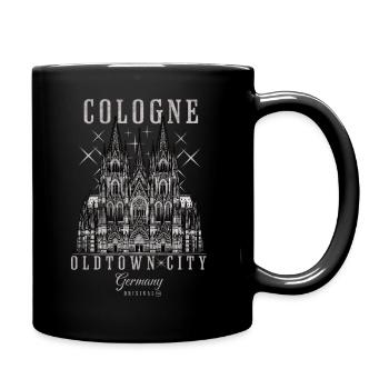 Cologne Köln kölle Germany Deutschland - Full Colour Mug - black - Right