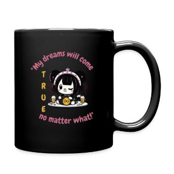 Dreamy Determination - Full Colour Mug - black - Right