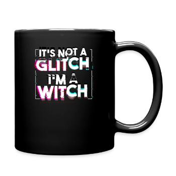 « Ce n’est pas un problème, je suis une sorcière » Occulte gothique - Mug uni - noir - Droite