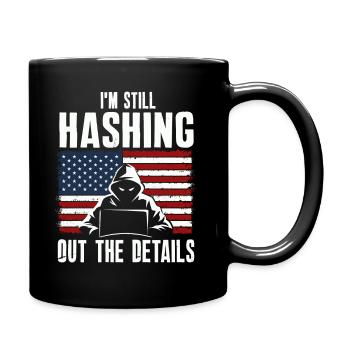 Ethical Hacker Cybersecurity Expertise - Full Colour Mug - black - Right
