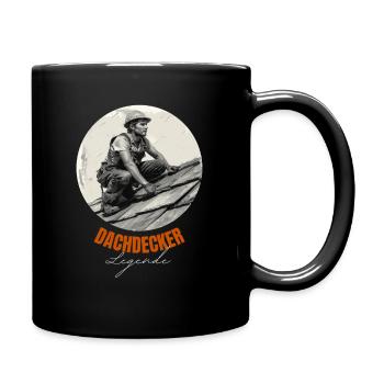 Roofer Vintage Legend - Full Colour Mug - black - Right