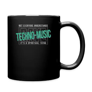 Hardcore Rave Music Raver, EDM, House Music - Mug uni - noir - Droite