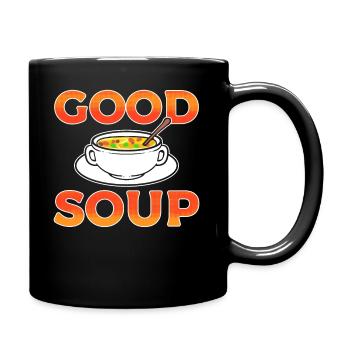 Good Soup Koch - Tasse einfarbig - Schwarz - Rechts