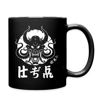 Evil Octopus - Full Colour Mug - black - Right