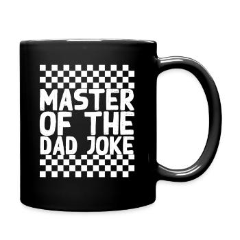 Blagues Maître Drôle Papa Style Parfait - Mug uni - noir - Droite