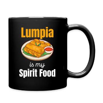 Lumpia est mon nourriture Pinoy Shanghai Adobo - Mug uni - noir - Droite