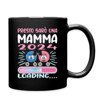 Super Mamma 2024 Loading - Full Colour Mug - black - Right