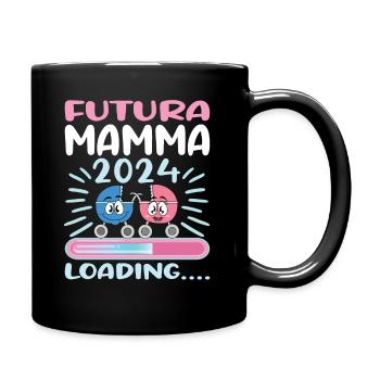 Super Mamma 2024 Loading - Full Colour Mug - black - Right