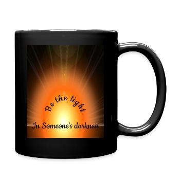 Light 4500px X 5400px T Shirts Sweatshirts Hoodies - Full Colour Mug - black - Right