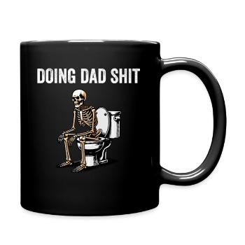Doing Dad Shit - Full Colour Mug - black - Right