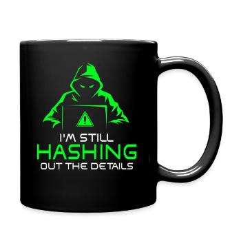 Ethical Hacker Cybersecurity Expertise - Full Colour Mug - black - Right