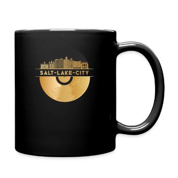 Disque vinyle Disco Musique - Mug uni - noir - Droite