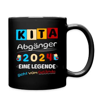daycare graduates 2024 a legend goes. - Full Colour Mug - black - Right