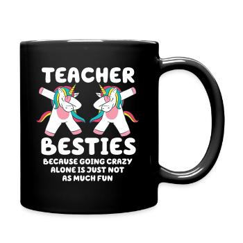 Les meilleurs amis des enseignants parce qu’ils deviennent fous - Mug uni - noir - Droite