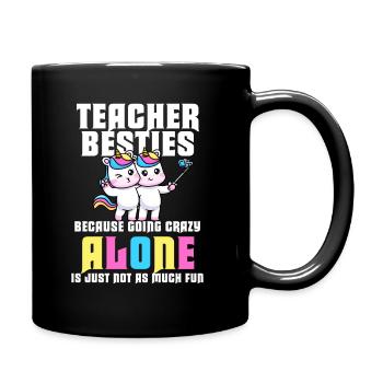 Les meilleurs amis des enseignants parce qu’ils deviennent fous - Mug uni - noir - Droite