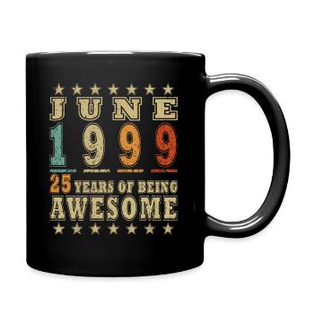 Original Juin 1999 Millésime 1999 Anniversaire 1999 - Mug uni - noir - Droite