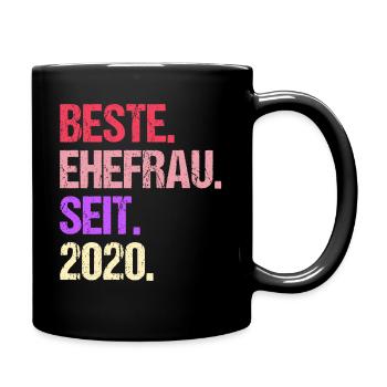 Meilleure épouse de la Saint-Valentin depuis 2020 - Mug uni - noir - Droite