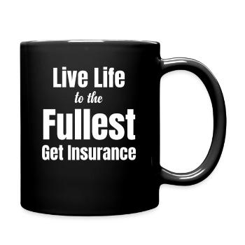 Profitez pleinement de la vie. Avoir - Mug uni - noir - Droite