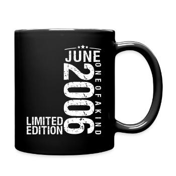 Juin 2006 Juin anniversaire Juin 2006 - Mug uni - noir - Droite