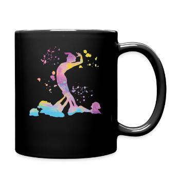 Artistic Swim Team Synchronschwimmen - Tasse einfarbig - Schwarz - Rechts