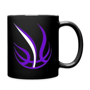 T-shirts, sweats à capuche, casquettes de basket-ball au design Flamen - Mug uni - noir - Droite