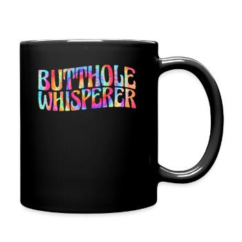 Butthole Whisperer - Full Colour Mug - black - Right