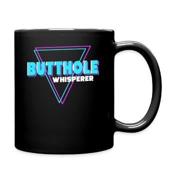 Butthole Whisperer - Full Colour Mug - black - Right