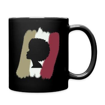 Afro Beat Soul 70s - Full Colour Mug - black - Right