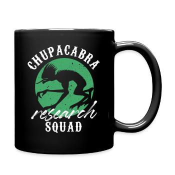 Chupacabra Research Squad Paranormal Investigation - Tasse einfarbig - Schwarz - Rechts