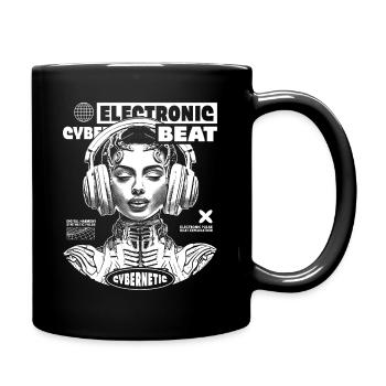 T-shirt Techno Festival : Space Princess Design - Mug uni - noir - Droite