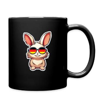 Hase Germany Football - Full Colour Mug - black - Right