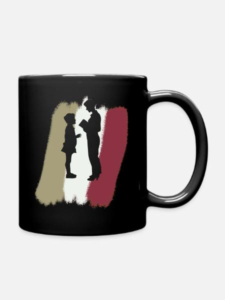 Grundschullehrer Grundschule Lehrer - Tasse einfarbig - Schwarz