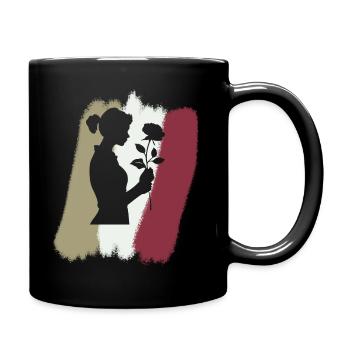Floristry Hobby Gardener - Full Colour Mug - black - Right