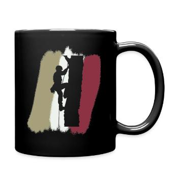 Baumklettern Ausrüstung - Tasse einfarbig - Schwarz - Rechts