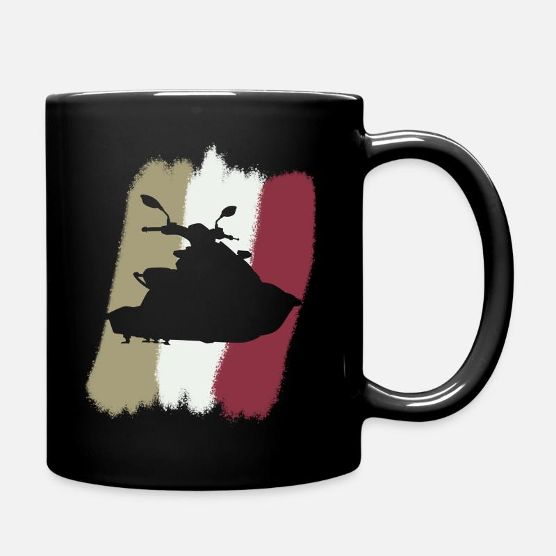 Jetski Wakeskating - Tasse einfarbig - Schwarz
