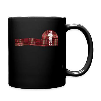 Cornemuse écossaise cornemuse - Mug uni - noir - Droite