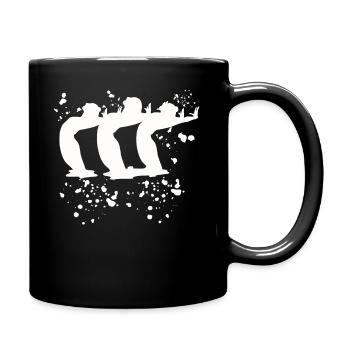 Artistic Swim Team Synchronschwimmen - Tasse einfarbig - Schwarz - Rechts