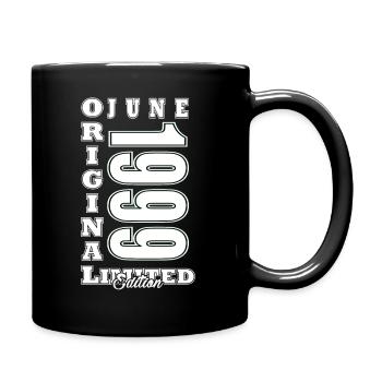 June 1999 | Birthday June 1999 Born in June - Full Colour Mug - black - Right