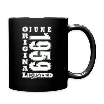 1959 June 1959 Anniversary June 1959 June Birthday - Full Colour Mug - black - Right