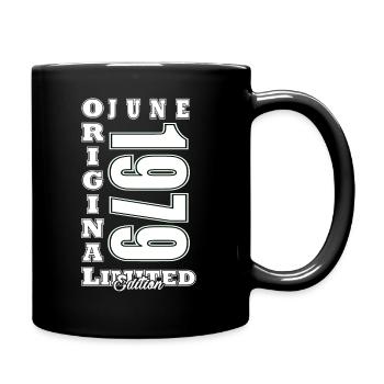 Jubilé de juin 1979 Juin 1979 | Né en juin - Mug uni - noir - Droite