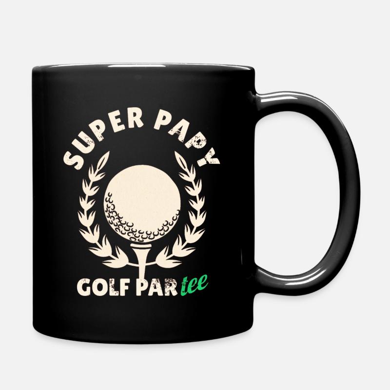 GOLF PARTY - Full Colour Mug - black