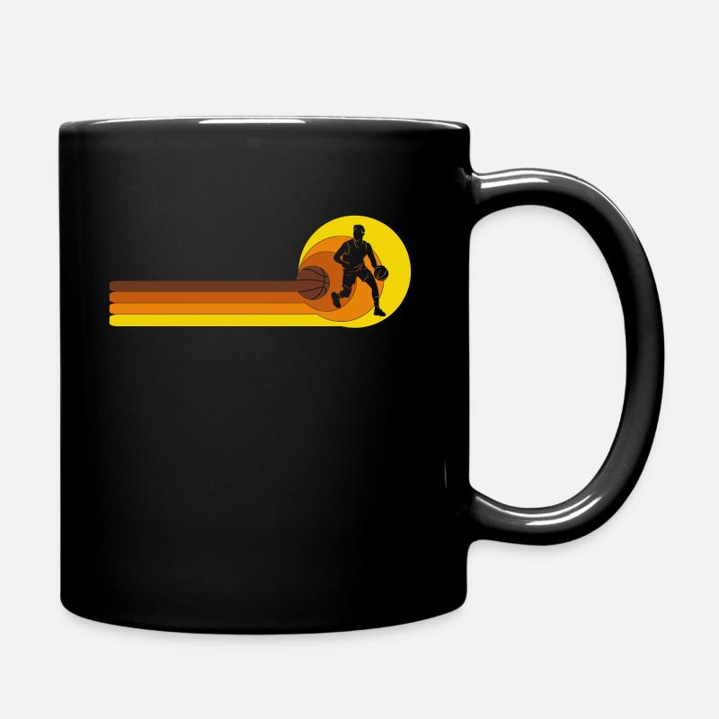 Basketteur Basketteur Basketteur Vintage 70s 80s - Mug uni - noir