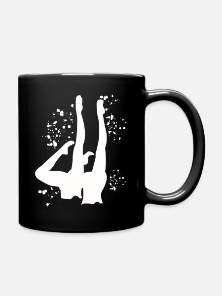 Natation artistique par équipe Natation synchronisée - Mug uni - noir