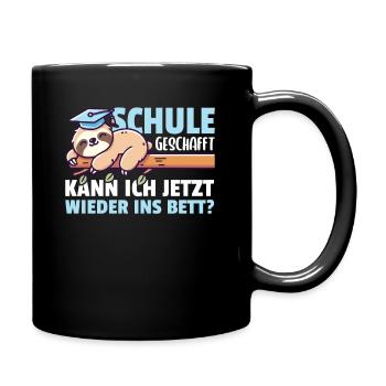 School Graduate Realschule Hauptschule School - Full Colour Mug - black - Right
