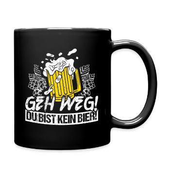 Beer Drinking Beer Fun Pub Hops Drinking Drinking - Full Colour Mug - black - Right