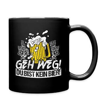 Beer Drinking Beer Fun Pub Hops Drinking Drinking - Full Colour Mug - black - Right